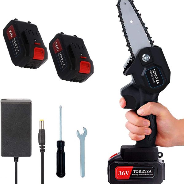 Mini wireless chainsaw – Mini bežična pila slider