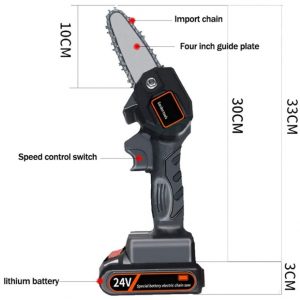 Mini wireless chainsaw – Mini bežična pila 03