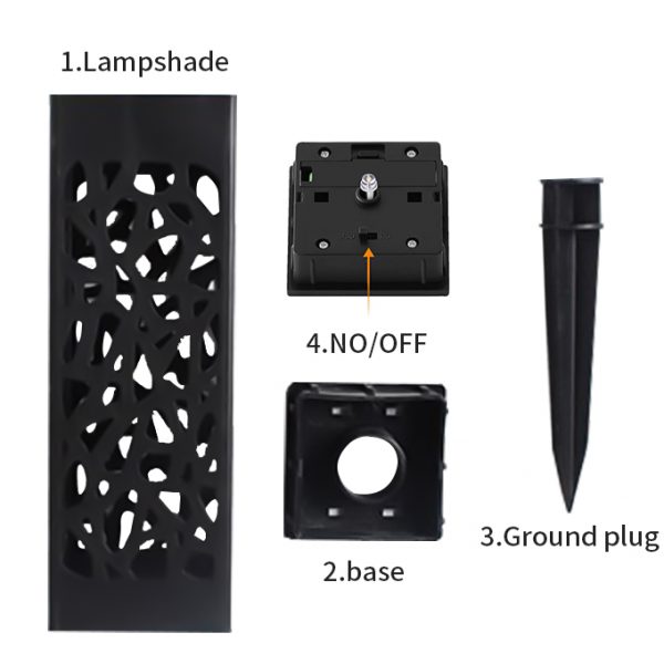 Lanterna – Dekorativna solarna lampa slider