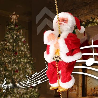 CLIMBING SANTA – Glazbeni Djed Mraz na užetu slider