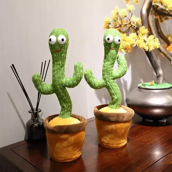 DANCING CACTUS – Čarobni kaktus koji pjeva i pleše s LED-light™ svjetlom slider