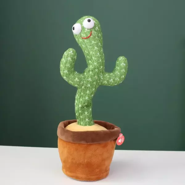 DANCING CACTUS – Čarobni kaktus koji pjeva i pleše s LED-light™ svjetlom slider
