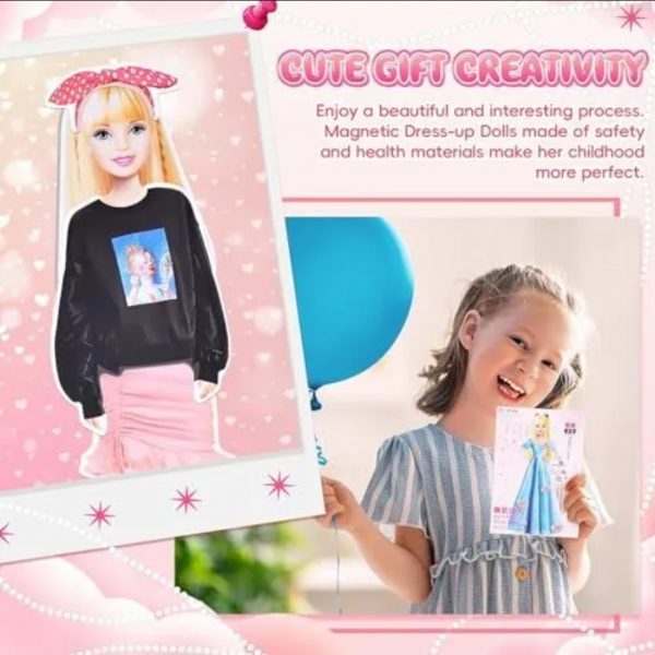Doll book – Magnetska knjiga za oblačenje lutaka slider