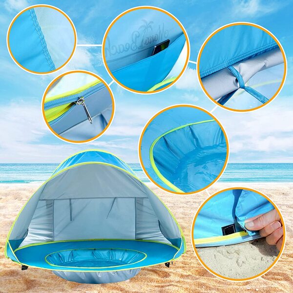 Babytent – Dječji šator za plažu slider