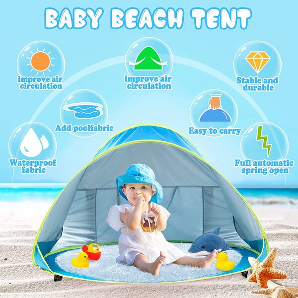 Babytent – Dječji šator za plažu slider