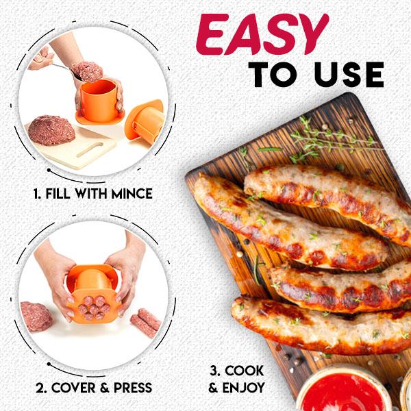 Čevapomat – Kalup za ćevapčiće i kobasice (1+1 GRATIS) 03