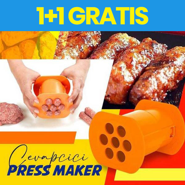 Čevapomat – Kalup za ćevapčiće i kobasice (1+1 GRATIS)