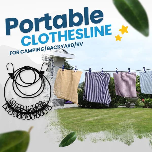 Stretchy Clothesline – Fleksibilna špaga za sušenje odjeće