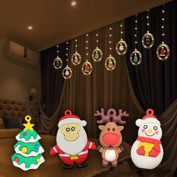 CHRISTMAS RINGS- Božićno LED prstenje slider