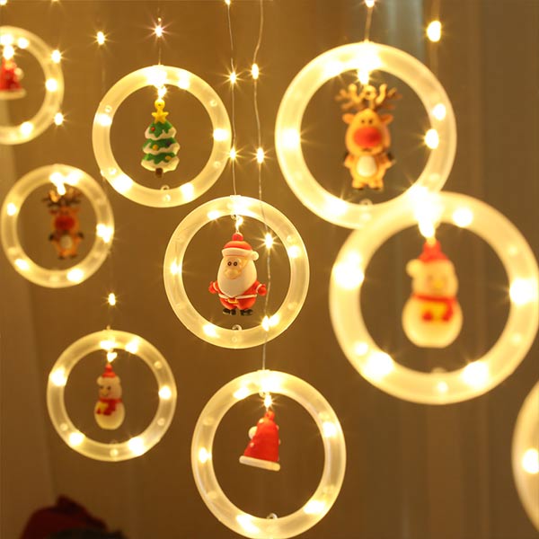 CHRISTMAS RINGS- Božićno LED prstenje slider