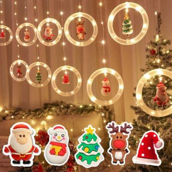 CHRISTMAS RINGS- Božićno LED prstenje slider