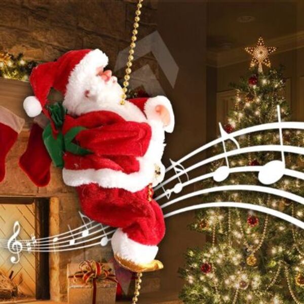 CLIMBING SANTA – Glazbeni Djed Mraz na užetu