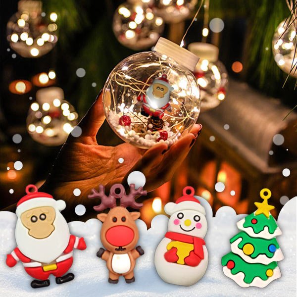 SANTA BALL – Svjetleče božične kroglice (3 m)