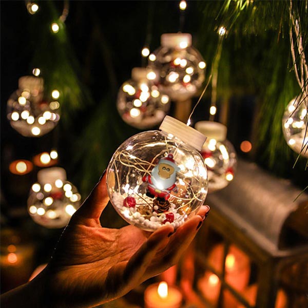 SANTA BALL – Svjetleče božične kroglice (3 m) slider