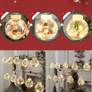 SANTA BALL – Svjetleče božične kroglice (3 m) 03